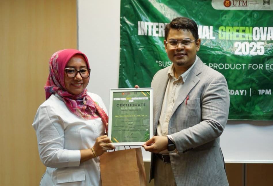 Reni Yuliviona, S.E., M.Si., Ph.D Jadi Juri International Innovation Green Prototype 2025