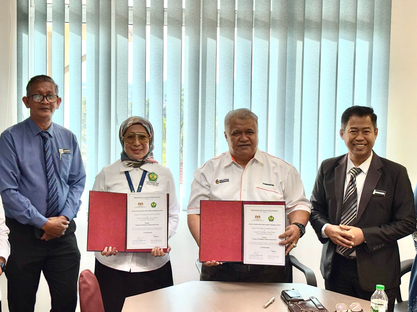 Universitas Bung Hatta Perkuat Kerja Sama dengan Pejabat Pendidikan Daerah Kuala Pilah Malaysia