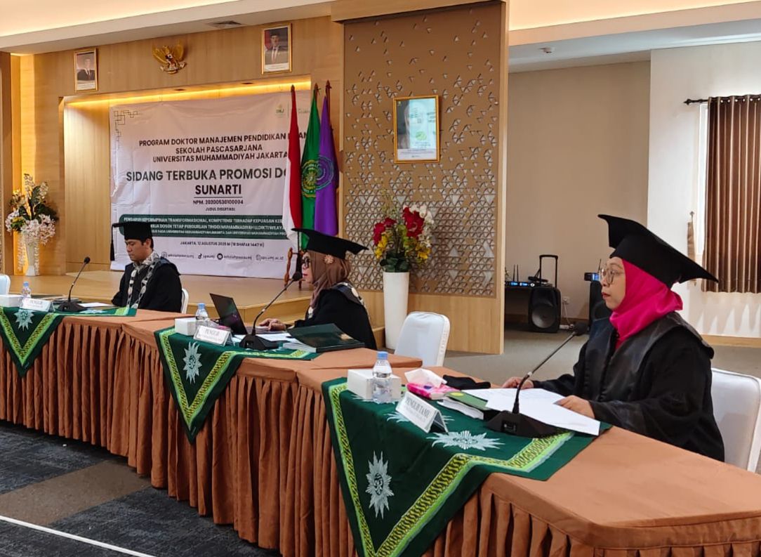 Dr. Popi Fauziati, S.E., M.Si., Ak., CA Menjadi Penguji Sidang Terbuka Doktor di UM Jakarta