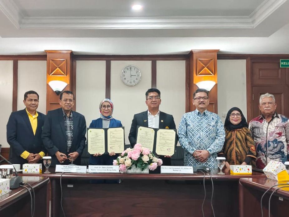 Universitas Bung Hatta dan Universitas Indonesia Lakukan Penguatan Tridharma Perguruan Tinggi