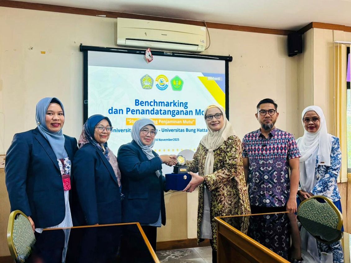 BPM Universitas Bung Hatta Lakukan Benchmarking Penjaminan Mutu ke Universitas Pancasila